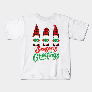 Season's Greetings! Kids T-Shirt